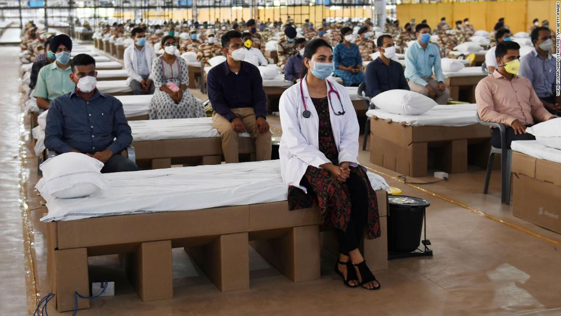 India coronavirus: Nation opens of one of the world's largest hospitals