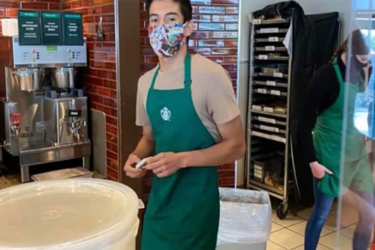 Starbucks barista receives $57,000 in donations after 'Karen' shames him