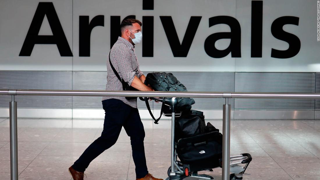 Travel relief for Britons as government reviews two-week quarantine