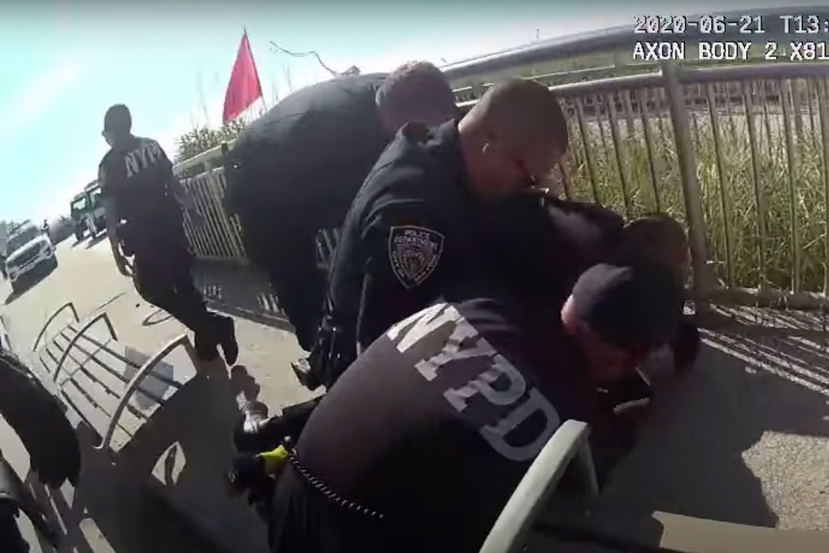 ‘Never use a chokehold:’ NYPD warns cops about new laws after first officer charged