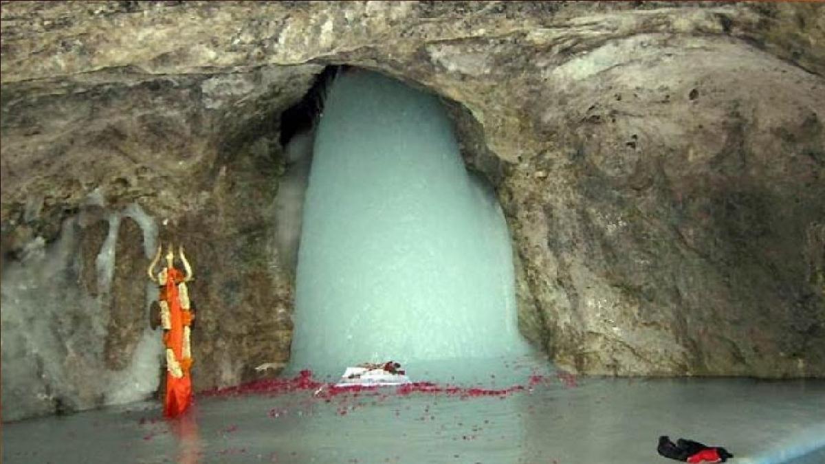 Amarnath holy ice lingam melts ahead of Sharavan Purnima due to high temp