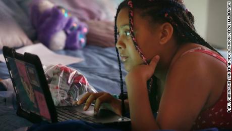 These kids are getting left behind when schools go online
