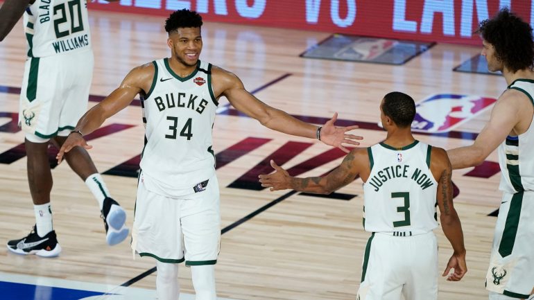 Antetokounmpo leads efficient Bucks to rout of Magic in Game 3