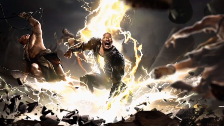 Black Adam Justice Society of America Revealed by The Rock