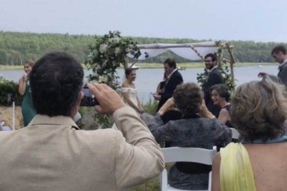 Groom jokes that 2020 'has not been the best year' – and then lightning strikes at his wedding
