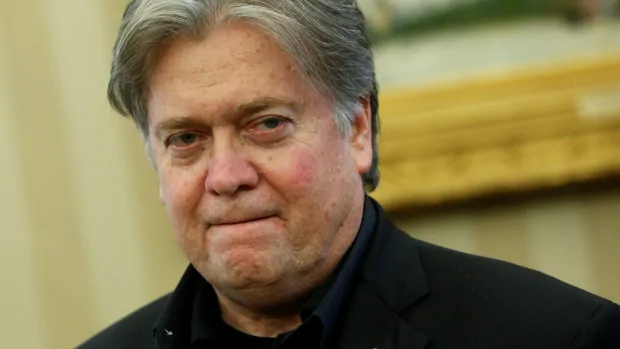 Former Trump adviser Steve Bannon hit with wire fraud, money laundering charges