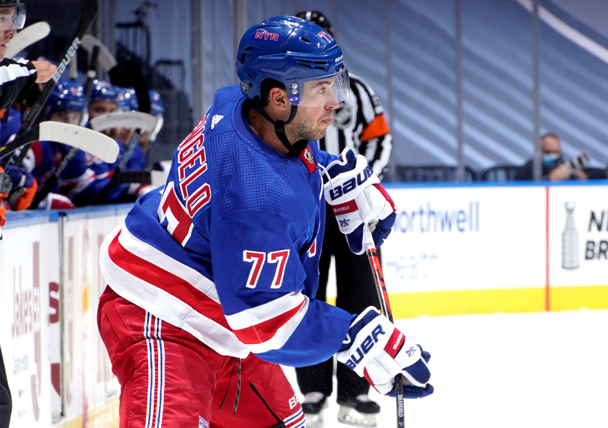 Rangers' Tony DeAngelo will be game-time decision vs. Hurricanes