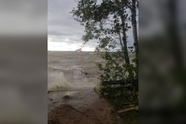 Southern Manitoba wind storm destroys power lines and trees