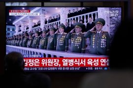 South Korea worries about missile shown in North Korea military parade