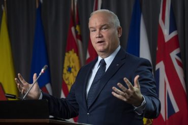 Conservative Leader Erin O'Toole speaks during a news conference in Ottawa on Oct. 20, 2020.