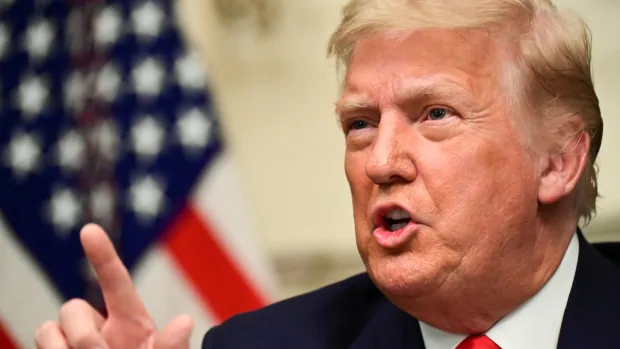 Trump says he'll leave White House if electoral college votes for Biden, but he may never concede