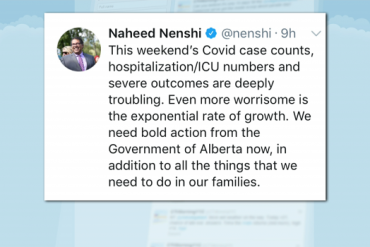 Nenshi calls on province to take 'bold action' as Alberta breaks daily COVID-19 case record