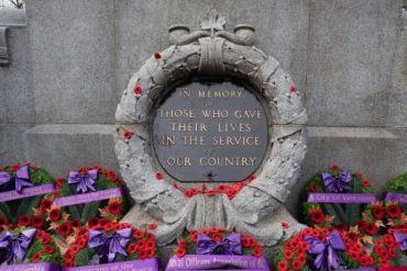 Remembrance Day ceremony held at Victory Square in Vancouver