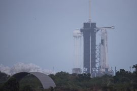 SpaceX just test fired the Falcon 9 rocket for its astronaut launch for NASA