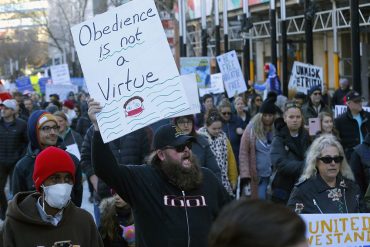 Despite warning from Kenney, anti-maskers vow larger protests