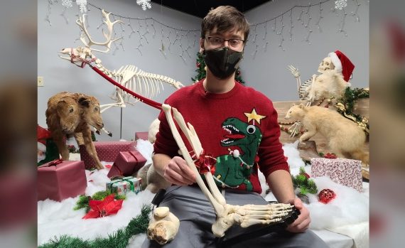 'Everyone copes differently': Man receives his own taxidermied leg just in time for Christmas