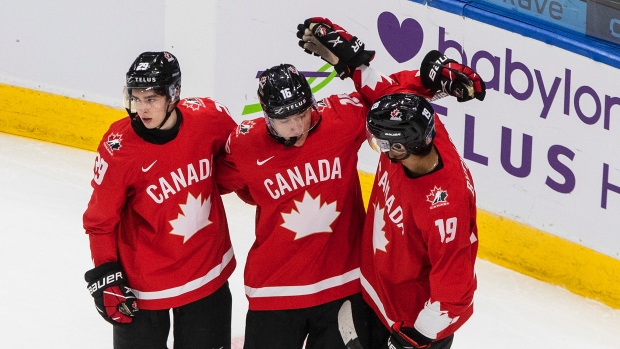 Quinton Byfield breaks out with 6 points as Team Canada blanks Team Switzerland at World Juniors