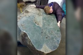 Stolen jade boulder found with 'a few scars from its adventure,' shop owner says