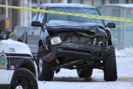 Winnipeg’s Portage Ave. shut down after vehicles collide overnight - Winnipeg