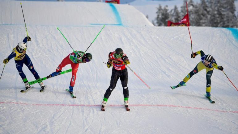 Sensation in Idre Fjäll: Deromedis im Finale - Skicross