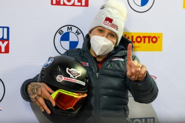 Karlsbad Olympic gold medalist Kaylee Humphries won the bobsleigh race in Germany