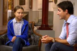 Canada: Justin Trudeau Fakes Greta Thunberg