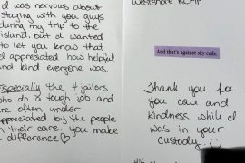 Canada: Women Thank You - Four and a half stars for police custody