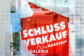 Galeria Karstadt Kaufhof has done nothing for a very long time.  Is over