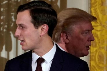 Donald Trump's son-in-law Jared Kushner was nominated for the Nobel Peace Prize
