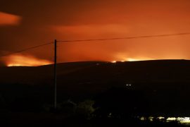 England: Dartmoor is on fire