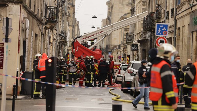 Fire brigade in search of missing: violent explosion rocked Bordeaux