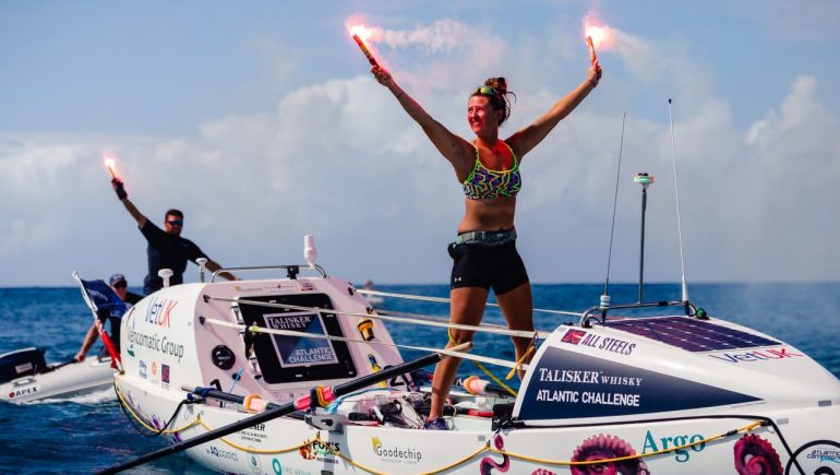 Great Britain: 21 year old is the youngest woman to cross the Atlantic alone