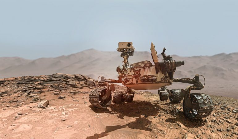 NASA released video of Rover's fortitude