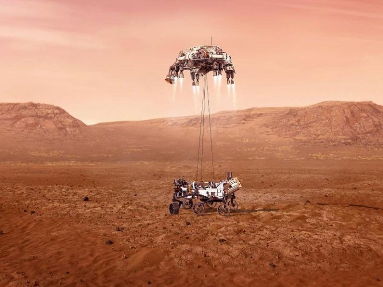 NASA rover "firmness" to land on Mars.  free Press