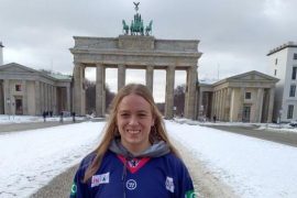 Polar Bear's new striker: Theresa Knotson Berlin - has arrived