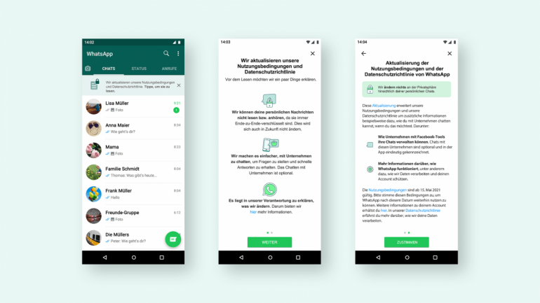 WhatsApp and User Data: Campaign for New Terms of Use