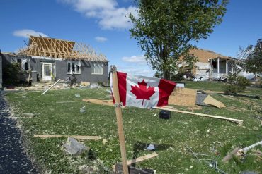 Canadian teen dies due to tornado