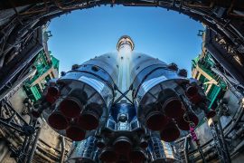 Launch delay: Soyuz rocket launches 38 satellites into space