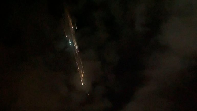 Meteor or Attack Suspicious: Flashing beam over Seattle causes a vortex
