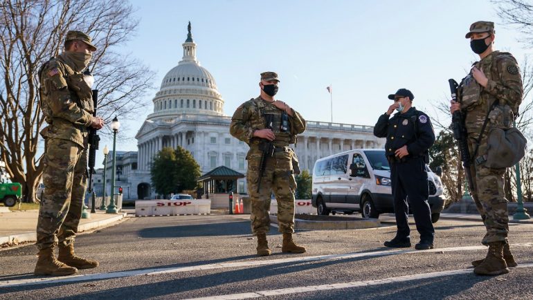 Notes on the Capitol attack: US House of Representatives meeting adjourned