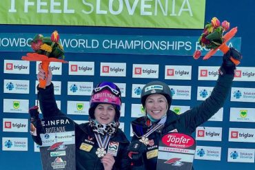 Parallel Slalom: Women's Snowboarders World Cup Race for Silver and Bronze - Sports
