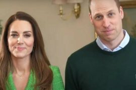 Prince William and Duchess Kate greeted him on St. Patrick's Day