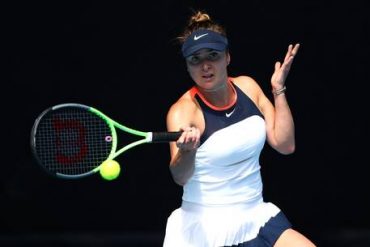 WTA Report: Elena Switolina's Fall, No. 1 in Dubai's Opening Game