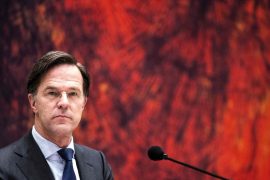 Dutch Prime Minister Mark Rutte faces decline