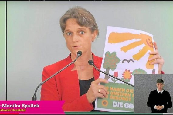 The promise of a place on the list for the Greens was Drs.  From Anne-Monica Spleck Billerbeck: Chance of Bundestag - Kosfeld District