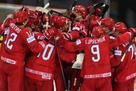 Weißrussischer Jubel bei der Eishockey-WM