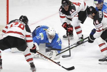 Latvia loses - puts pressure on Canada.  free Press