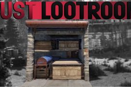 Rust.  Smallest and best loot and TC room in