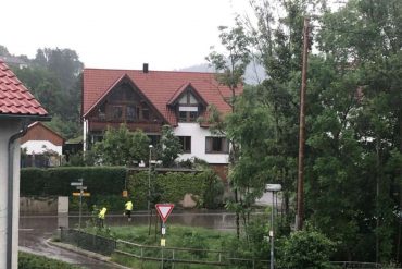 Heavy storm on Waldsetten |  schwabish gamundi