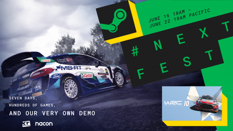 WRC 10 - to be unveiled at Steam Next Fest
